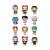 K-POP DEMON HUNTERS - Bitty Pop Singles 24 Pack