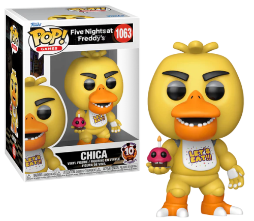 Funko - FIVE NIGHTS AT FREDDY'S - POP Games N° 1063 - Chica