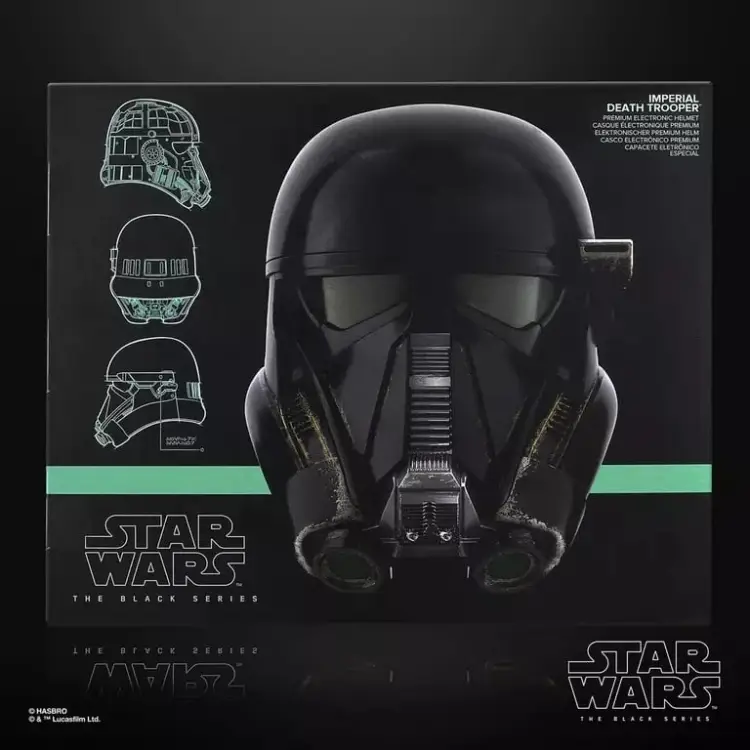 STAR WARS - Hełm elektroniczny Death Trooper Impérial Black Series