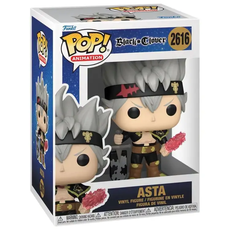 Funko POP! Black Clover - Asta - Asta with Devil Arm #2616