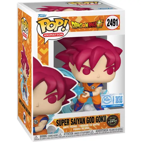 Funko POP! Dragon Ball - Super Saiyan God #2491