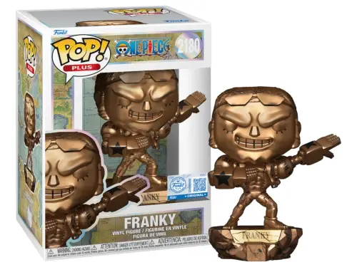 Funko POP! One Piece - Franky Bronze #2080 + Hard Protector