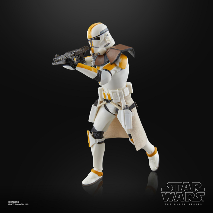 STAR WARS 3 - Porucznik klonów Galle - Figurka czarna seria 15 cm