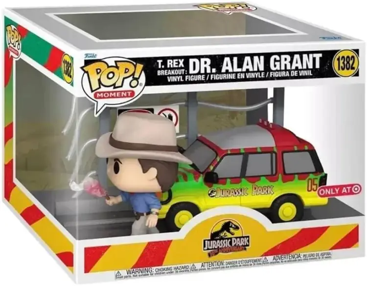 [OUTLET] Funko POP! Jurassic Park - DR. Alan GRANT #1382