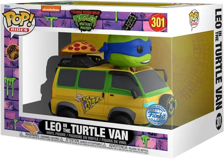 Funko POP! Teenage Mutant Ninja Turtles - Leonardo - Leonardo in Van