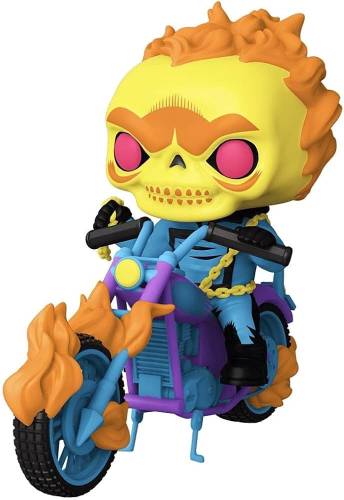 Funko POP! Marvel - Ghost Rider - Deluxe Rides Black Light #33
