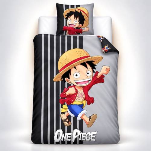 AyMax - One Piece - Chibi Duvet Cover Set 140x200cm + 65x65cm