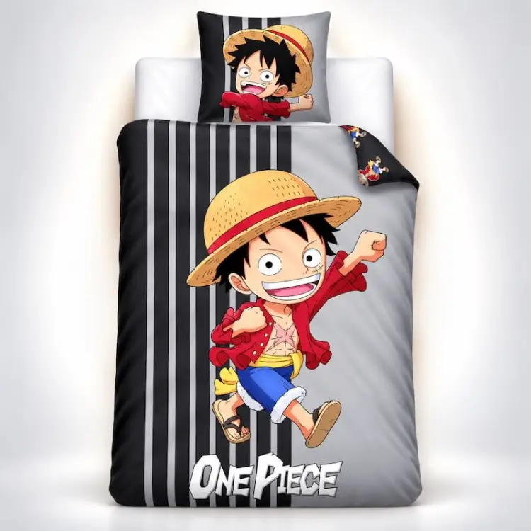AyMax - One Piece - Chibi Duvet Cover Set 140x200cm + 65x65cm