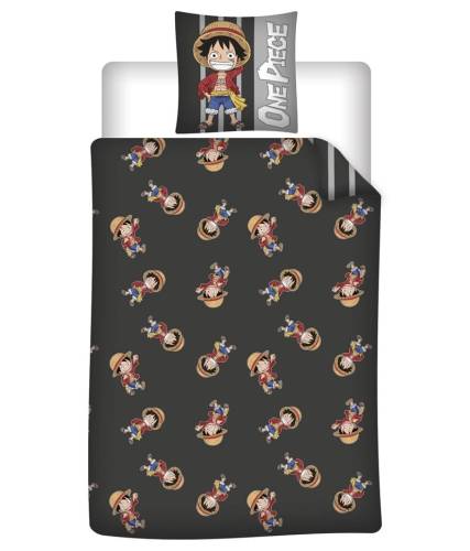 AyMax - One Piece - Chibi Duvet Cover Set 140x200cm + 65x65cm