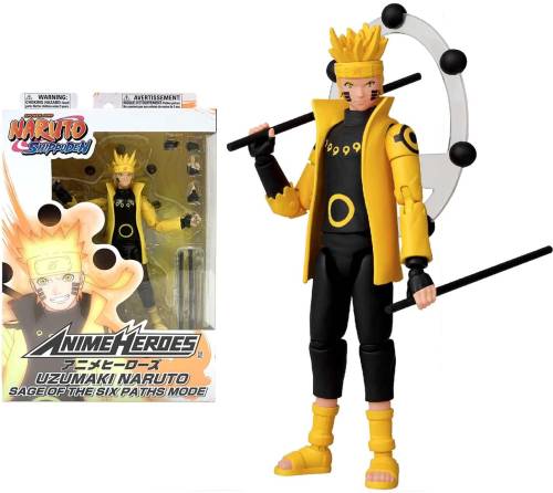 NARUTO - Naruto Six Paths Sage Mode - Anime Heroes Figure 17cm