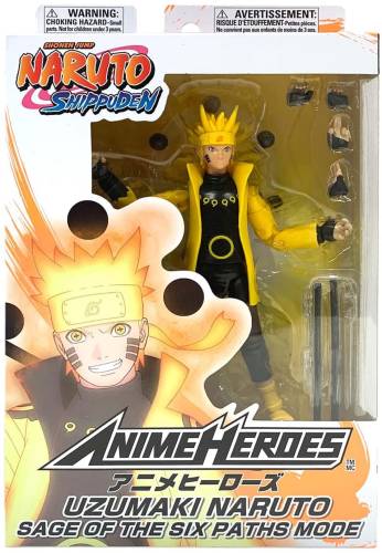 NARUTO - Naruto Six Paths Sage Mode - Anime Heroes Figure 17cm