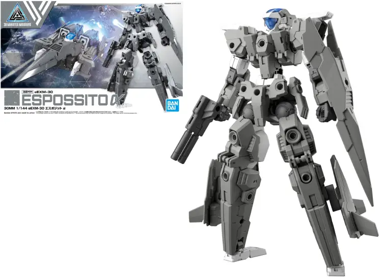 Bandai 30MM 1/144 EEXM-30 Espossito Alfa Model Kit