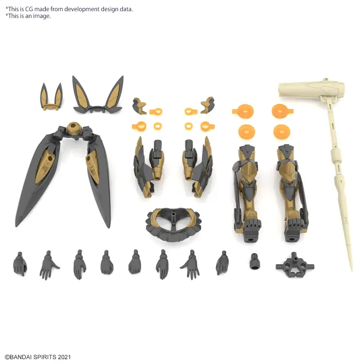 Bandai 30MS SIS-Tc20g Tukirna-Diearth Innocent Form Model Kit