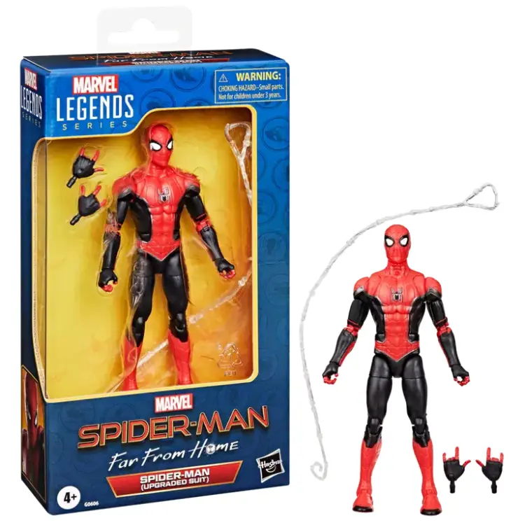 Marvel - Spider-Man Upgraded Suit - Legends Series 6-Inch Action Figure
