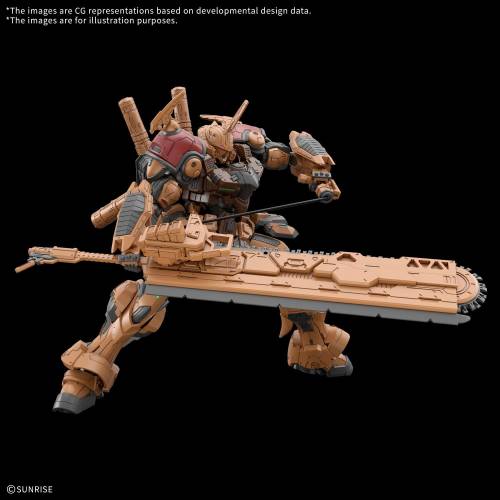 Bandai Gundam HG 1/144 BMP4/6 Bau Bahlam - model do składania
