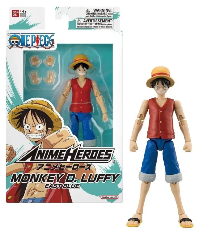 Bandai Red ONE PIECE - Monkey D.Luffy - Anime Heroes East Blue Figurka