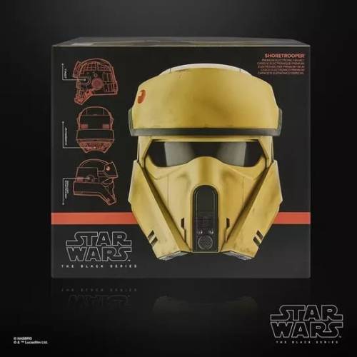 STAR WARS - Elektroniczny hełm Shoretrooper z czarnej serii