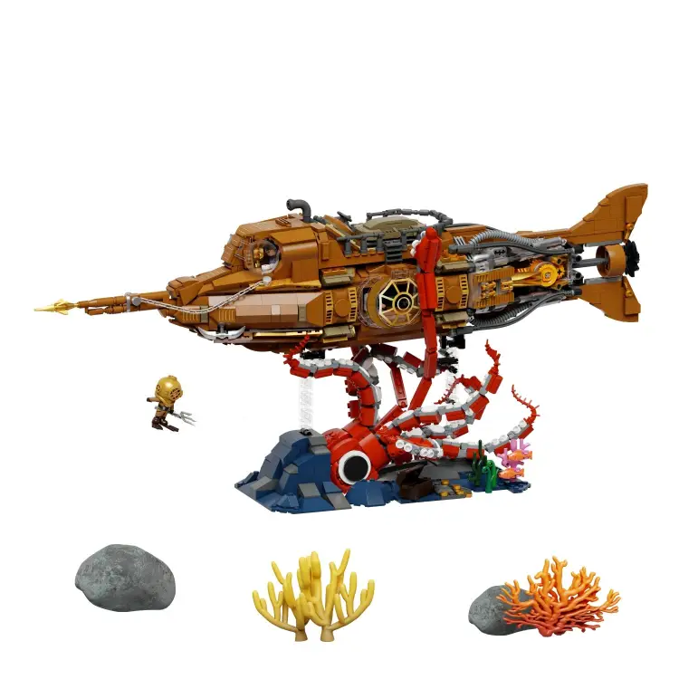 PANTASY - Steampunk the Nautilus - klocek konstrukcyjny 2552 szt.