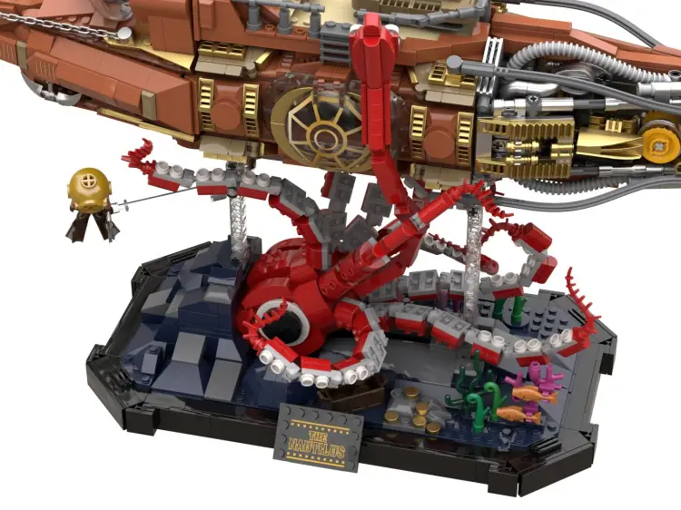 PANTASY - Steampunk the Nautilus - klocek konstrukcyjny 2552 szt.