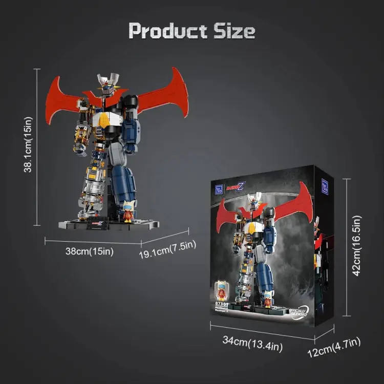 MAZINGER Z - Mechaniczny Mazinger Z - Blok konstrukcyjny 1901 szt.
