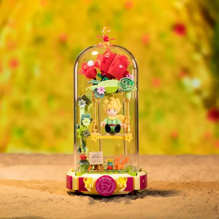 THE LITTLE PRINCE - Eternity Series - Rose Swing - Blok konstrukcyjny