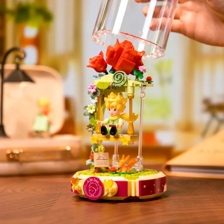 THE LITTLE PRINCE - Eternity Series - Rose Swing - Blok konstrukcyjny
