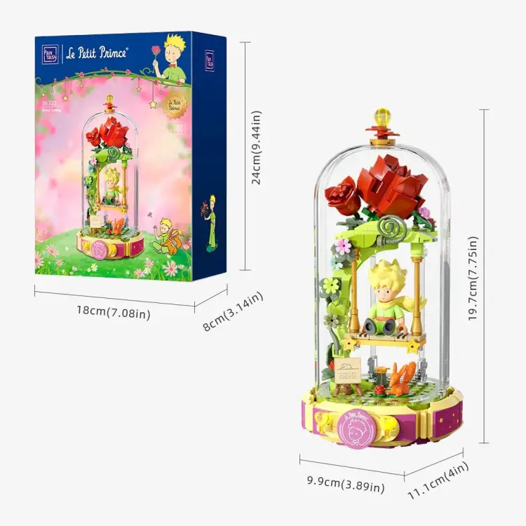 THE LITTLE PRINCE - Eternity Series - Rose Swing - Blok konstrukcyjny