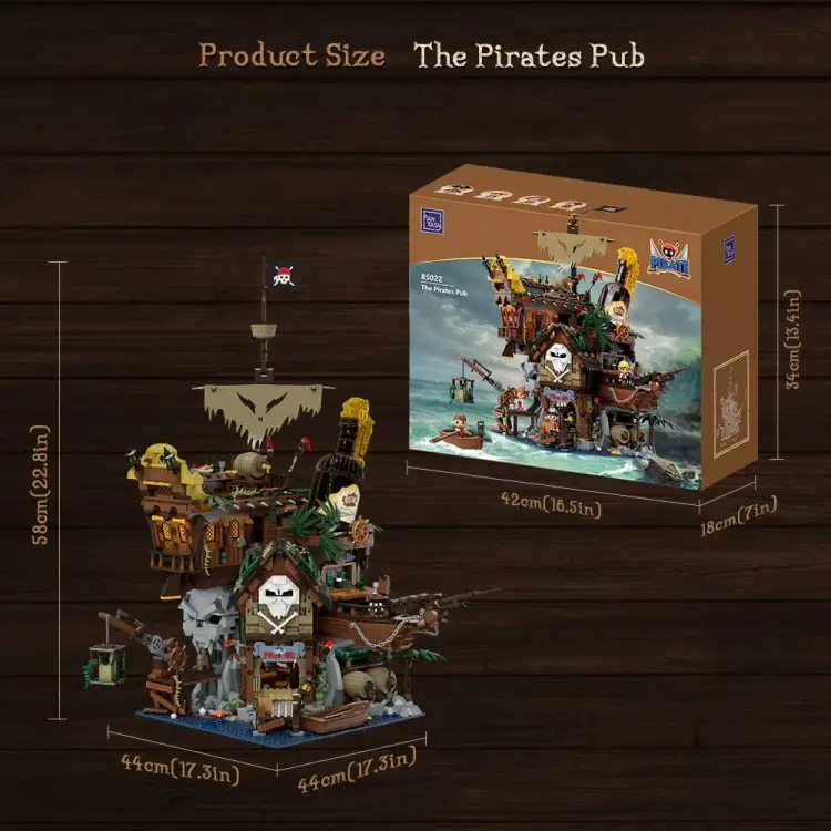 PANTASY - The Pirates Pub - Blok konstrukcyjny 2814 szt.