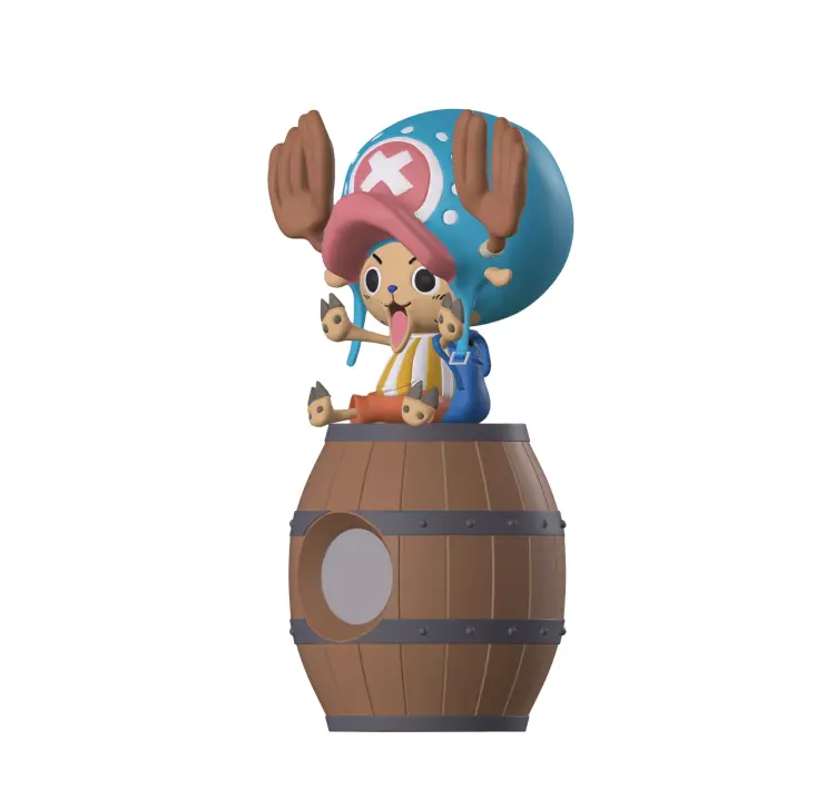 ONE PIECE - Chopper - Podświetlany budzik LED - 7 cali
