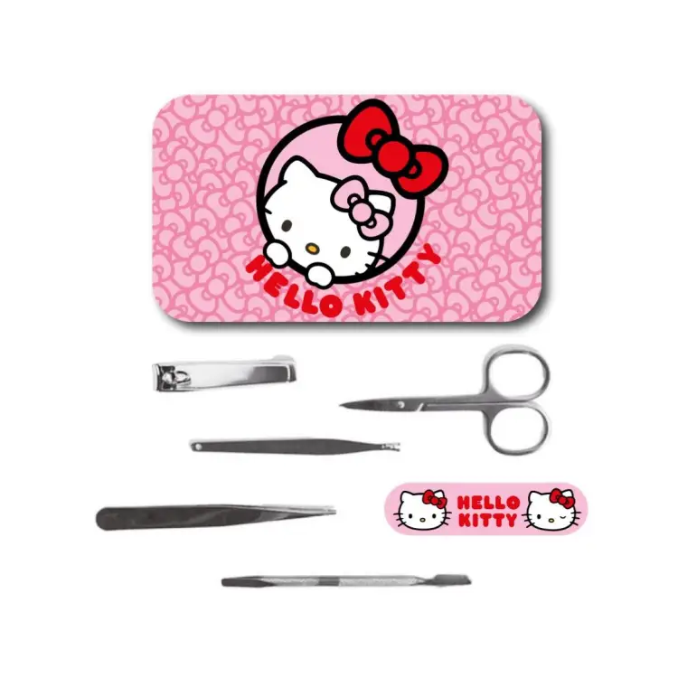 HELLO KITTY - Zestaw do manicure 6 szt.
