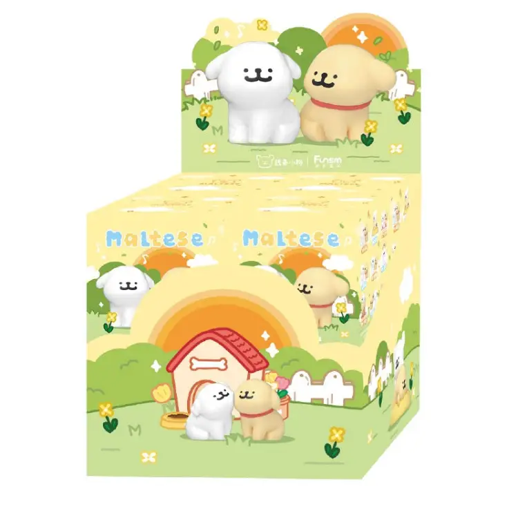 MALTESE - Happy Snuggling Series - Blind Box 8 X 2 Zestaw figurek 5-9cm