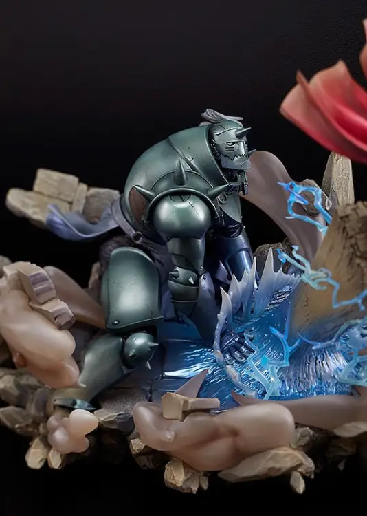 FULL METAL ALCHEMIST - Edward Elric & Alphonse Elric - statuetka 58 cm