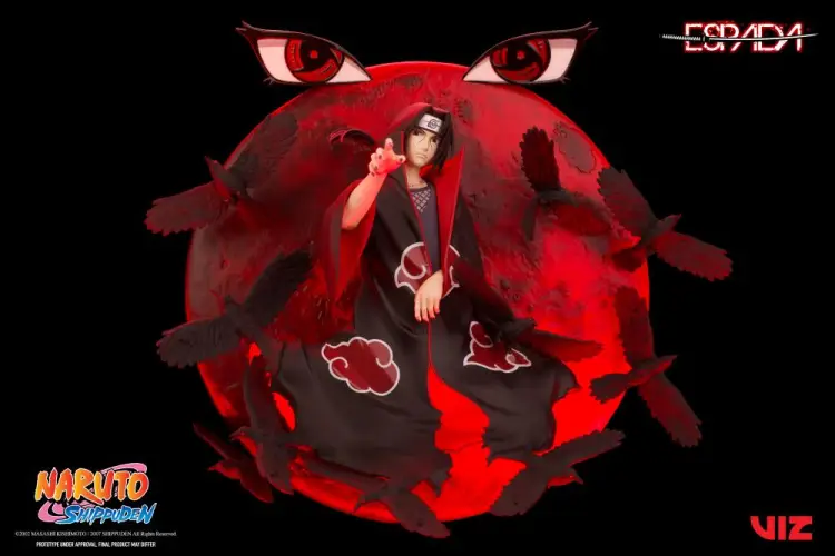NARUTO SHIPPUDEN - Itachi Uchiha - Statuetka ścienna 25cm