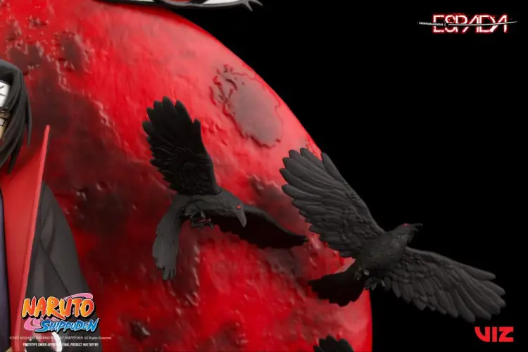 NARUTO SHIPPUDEN - Itachi Uchiha - Statuetka ścienna 25cm
