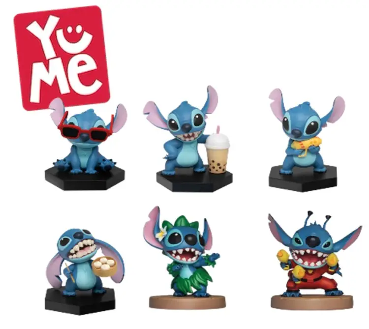 STITCH - Fun Series 2 - Asortyment 6 figurek Blind Box