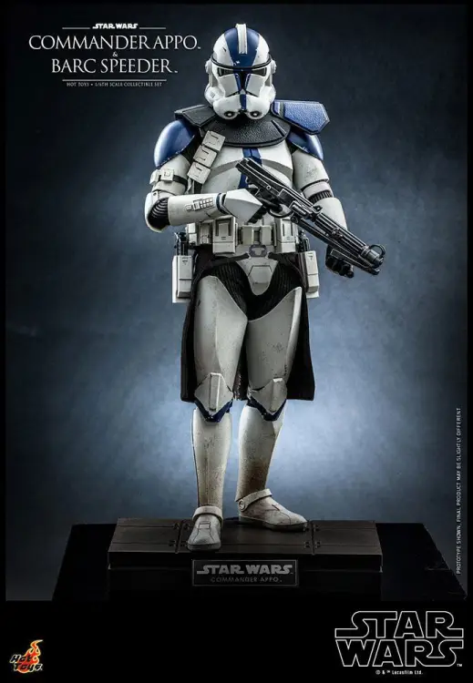 STAR WARS - Komandor Appo i BARC Speeder - Figurka akcji 30 cm