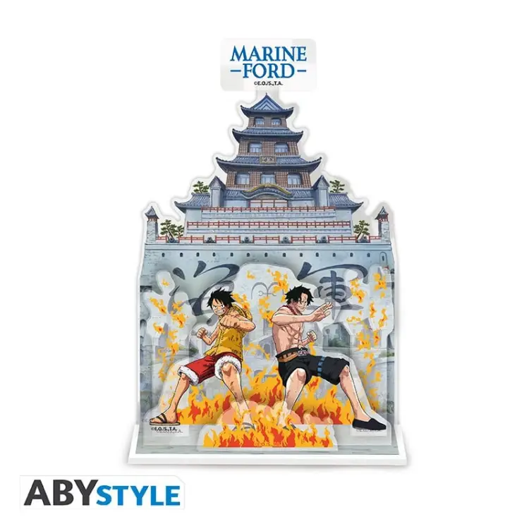 ONE PIECE - Marineford - akrylowa diorama