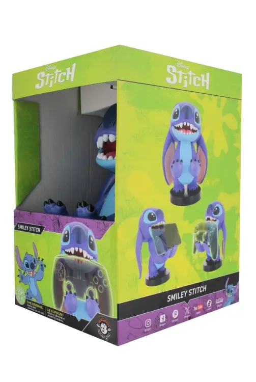 STITCH - Smiley - Kontroler i wsparcie telefoniczne - 20 cm