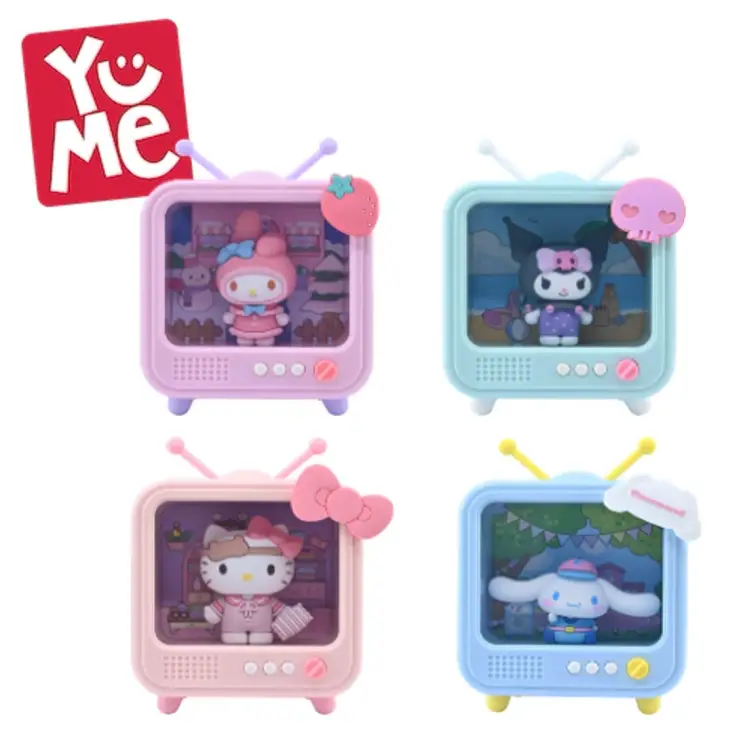 HELLO KITTY - Lampka nocna z serii Tv - Asortyment 8 figurek. 8cm