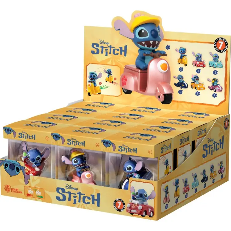 LILO & STITCH - Zoom Hero WINDOW BOX - Asortyment 12 figurek 4-6 cm