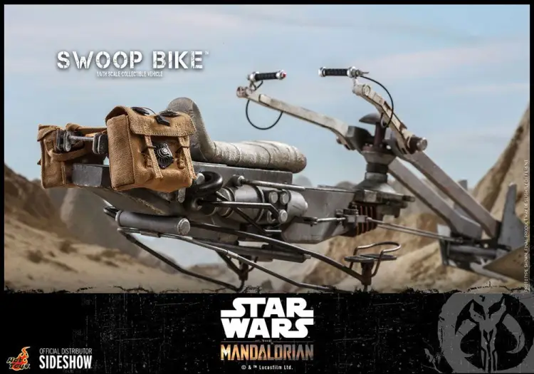 STAR WARS - Swoop Bike (Mandalorianin) - statuetka pojazdu 59 cm