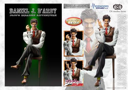 JOJO PART 3 - Daniel J Darby - Statuetka Legenda 14cm