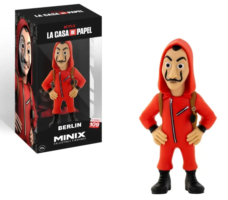 MONEY HEIST - Berlin z maską - Figurka Minix 12 cm