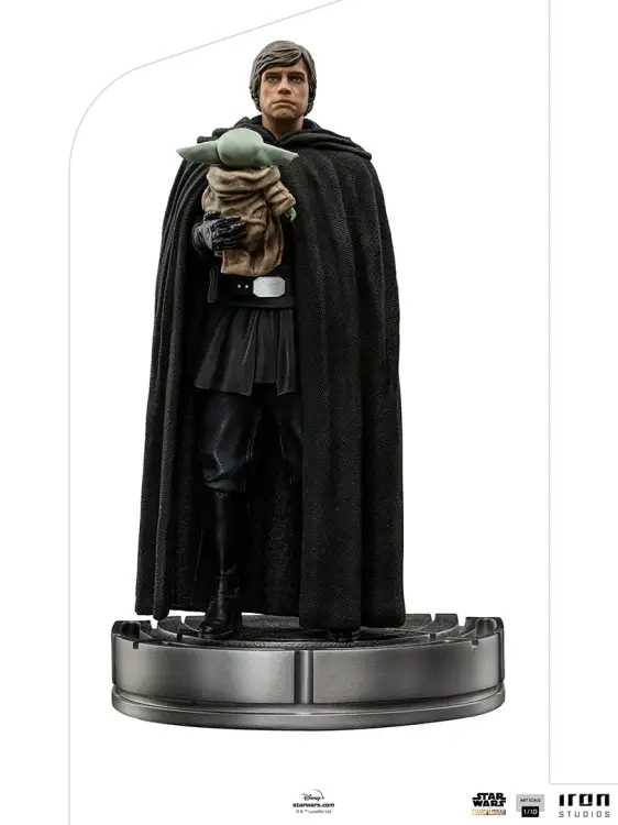 STAR WARS - Luke Skywalker i Grogu - Statuetka ArtScale 1/10 21 cm