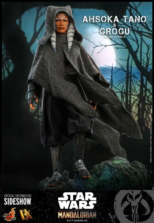 THE MANDALORIAN - Ahsoka i Grogu - Zestaw 2 figurek akcji 29 cm