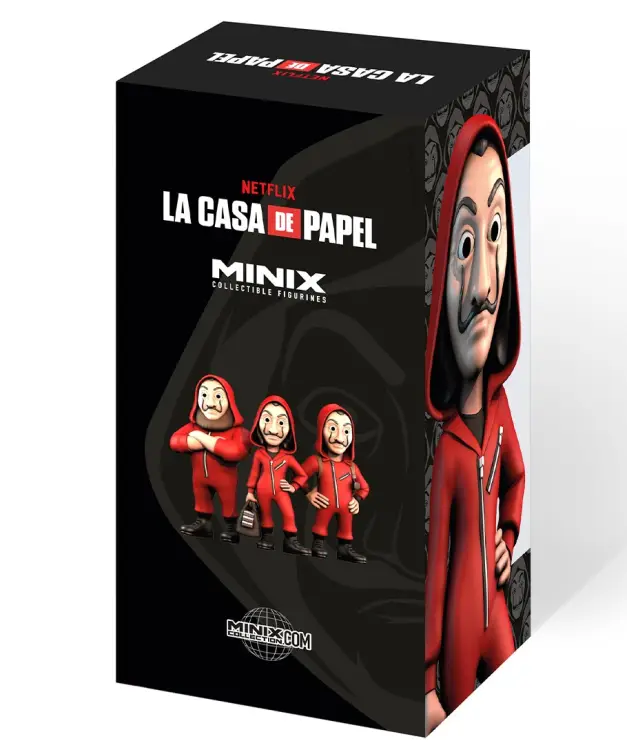 MONEY HEIST - Tokio z maską - Figurka Minix 12 cm