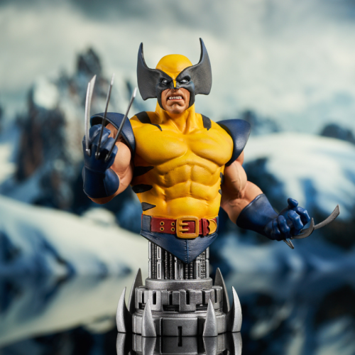 MARVEL - Wolverine (żółty strój) - mini popiersie 2024 SDCC 12,7 cm