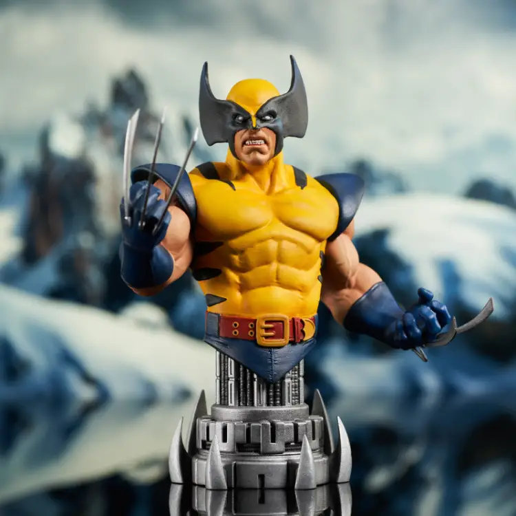 MARVEL - Wolverine (żółty strój) - mini popiersie 2024 SDCC 12,7 cm