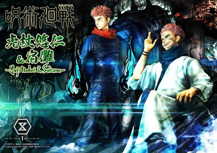 JUJUTSU KAISEN - Yuji i Sukuna - Statuetka Premium Masterline 38+34cm