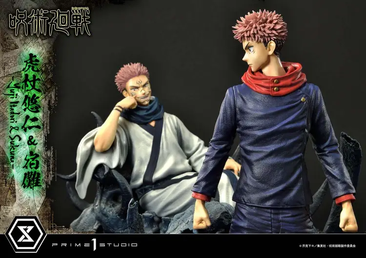 JUJUTSU KAISEN - Yuji i Sukuna - Statuetka Premium Masterline 38+34cm